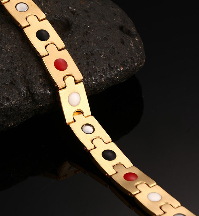Health Magnets Engraved Bracelet Gift