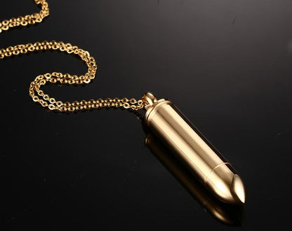 Matching Bullets Necklaces for Girlfriend Boyfriend