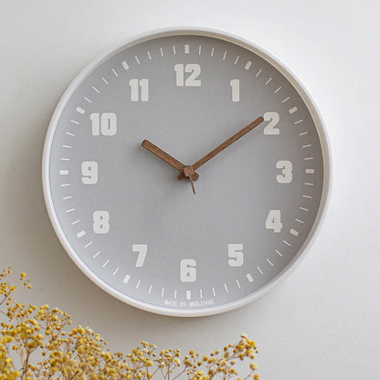 Serene Silhouette Silent Wall Clock — 10" (ABS + Glass)