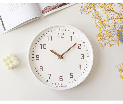 Serene Silhouette Silent Wall Clock — 10" (ABS + Glass)