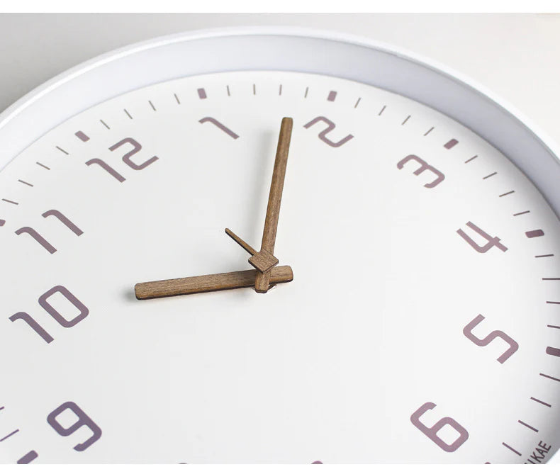 Serene Silhouette Silent Wall Clock — 10" (ABS + Glass)