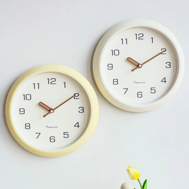 Whisper Quiet: Modern Designer Silent Wall Clock — 12"