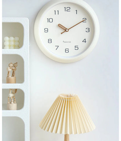 Whisper Quiet: Modern Designer Silent Wall Clock — 12"