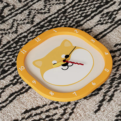 Woof Time — Silent Pendulum Clock for Kids (Dog Design) 30cm