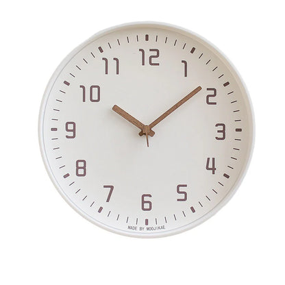 Serene Silhouette Silent Wall Clock — 10" (ABS + Glass)