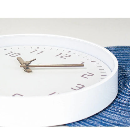Serene Silhouette Silent Wall Clock — 10" (ABS + Glass)