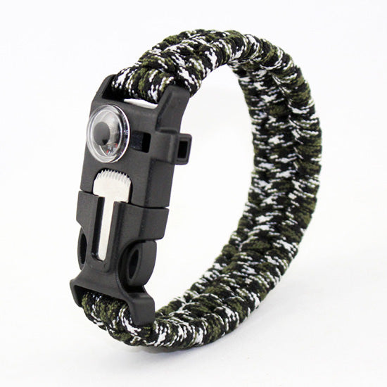 Survival Paracord Bracelet Best Gift for Campers