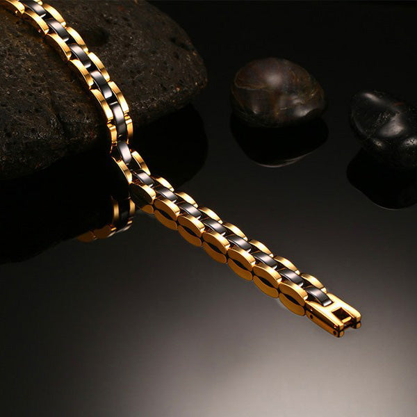 Custom Bracelet for Guys Tungsten