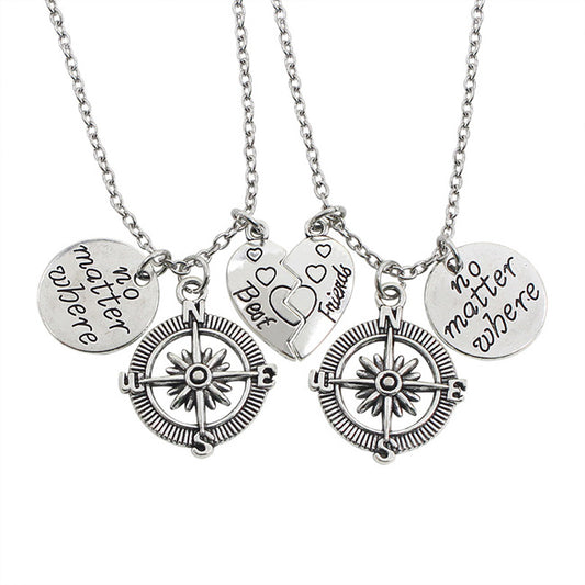 Bff Best Friends Matching Friendship Necklaces