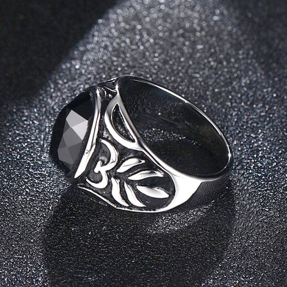 Unique Wedding Ring for Men Anniversary Gift 18mm