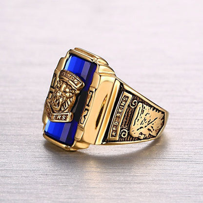 Engraved Mens Engagement Ring Gift for Husband 20mm
