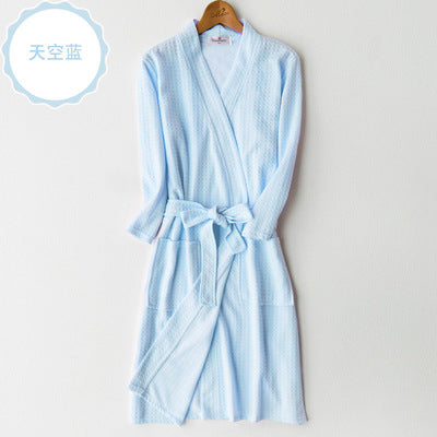 100% Polyester 2 Piece Long Robe Set for Couples