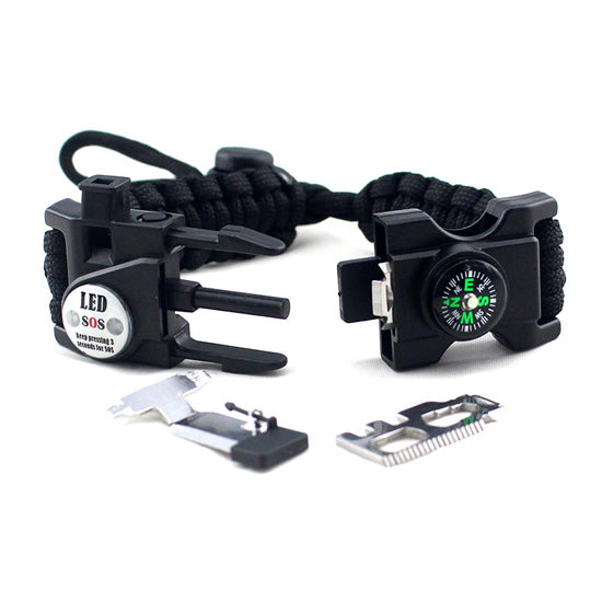 Survival Paracord Bracelet Gift for Adventure Lovers