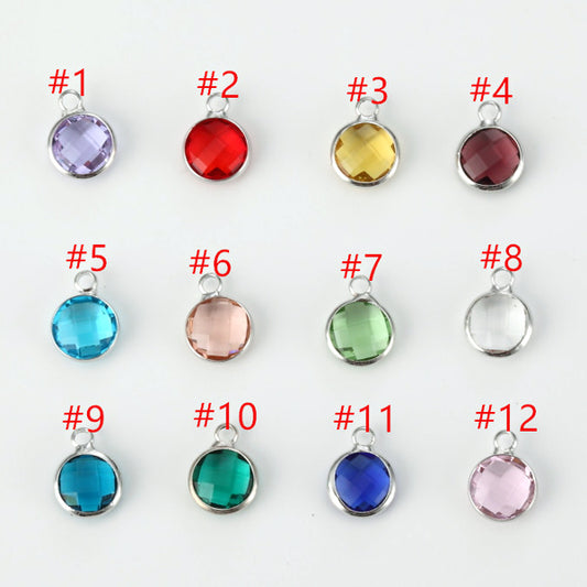 Birthstone BFF Charm Bracelet Birthday Gift for Girls