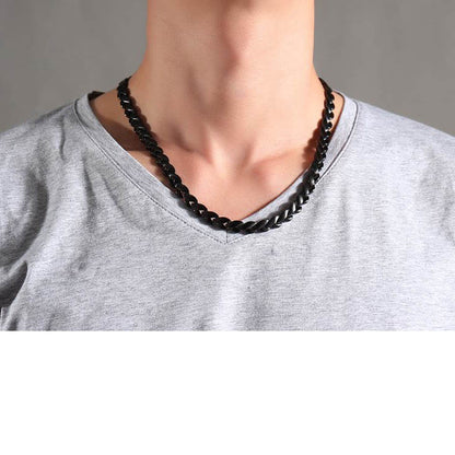 Mens Chain Necklace Boyfriend Anniversary Gift