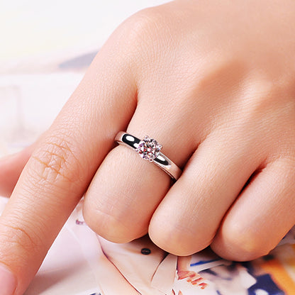 0.8 Carat Diamond Eternity Engagement Ring