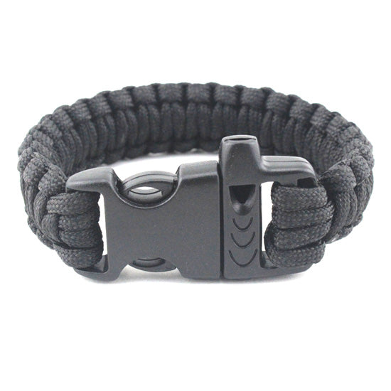 Survival Whistle Paracord Bracelet Gift for Adventure Lovers
