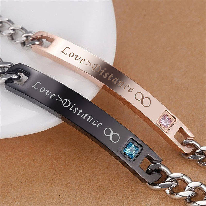Distance Relationship Matching Bracelets for Couples