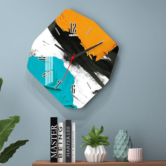 Modern Nordic Silent Wall Clock | Functional Art for Your Home