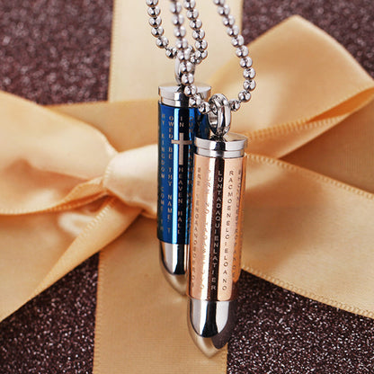 Long Distance Relationship Bullets Couples Jewelry Gift