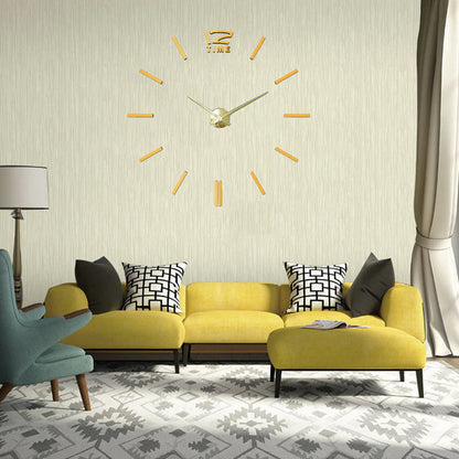 3D Sticker Innovative DIY Wall Clock – Modern & Customizable Design