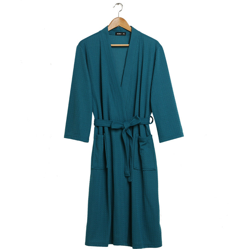 100% Polyester 2 Piece Long Robe Set for Couples