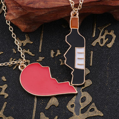 Half Hearts Bff Necklaces set for 2