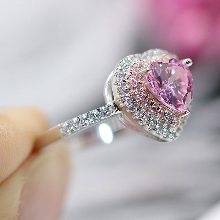 Heart Engagement Rings for Valentines Day | Quality Diamonds