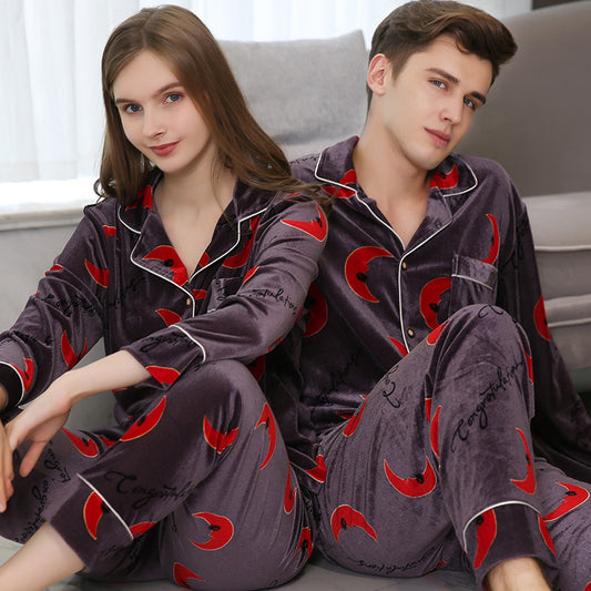 Matching PJs Men and Women Sleepwear Set