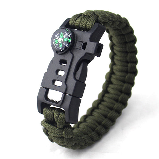 Survival Paracord Fire Lighter Bracelet Gift for Campers