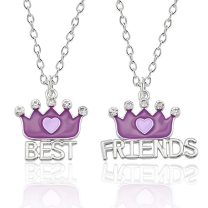 Bff Best Friends Matching Necklaces Birthday Gift