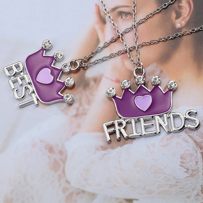 Bff Best Friends Matching Necklaces Birthday Gift