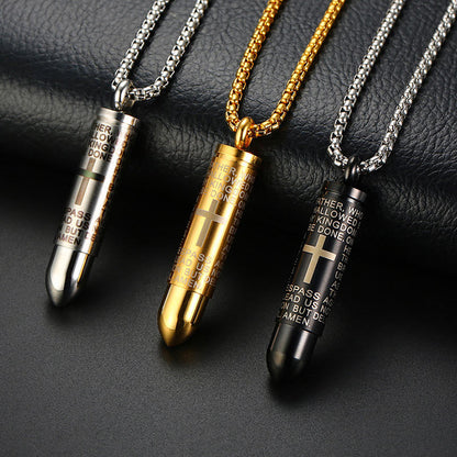 Promise Bullets Necklaces for Girlfriend Boyfriend