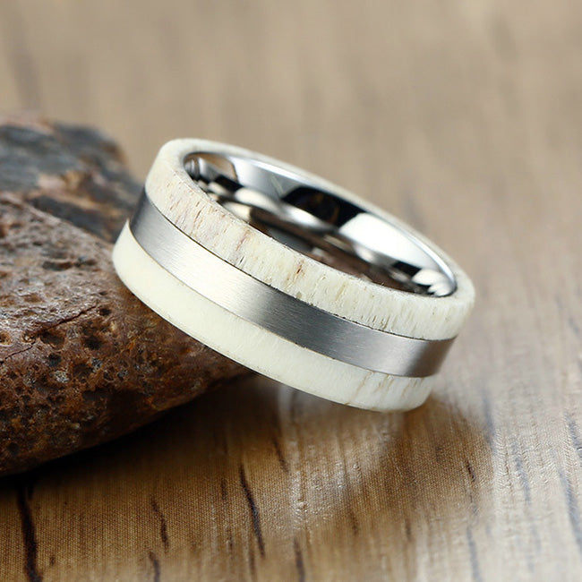 Black rustic silver men's ring, Gift idea for boyfriend - Shop moov jewelry  General Rings - Pinkoi