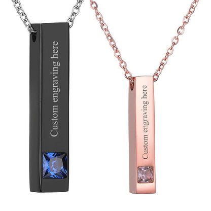 Matching Promise Couple Necklaces Anniversary Gift