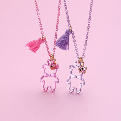 Bff Necklaces Birthday Gift Set for Best Friends