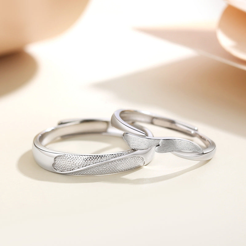 Custom Matching Wedding Bands Set for 2