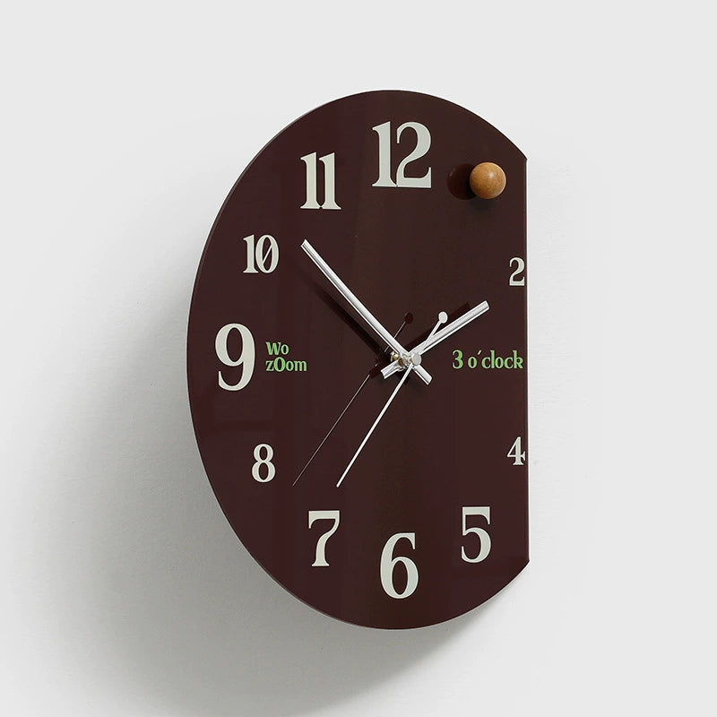 Gullei Artistic Silent Wall Clock - Eco-Friendly, Modern Design