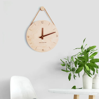 Wall Hanging Analog Silent Decorative Clock