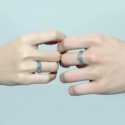 Personalized His and Her Rings Set for 2