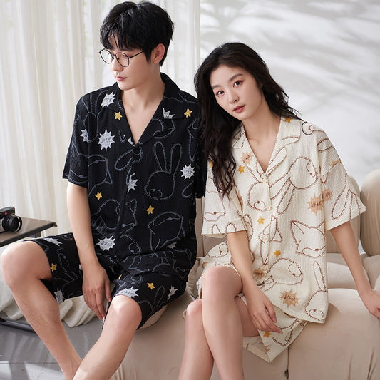 Matching Summer PJs Nightwear for Couples