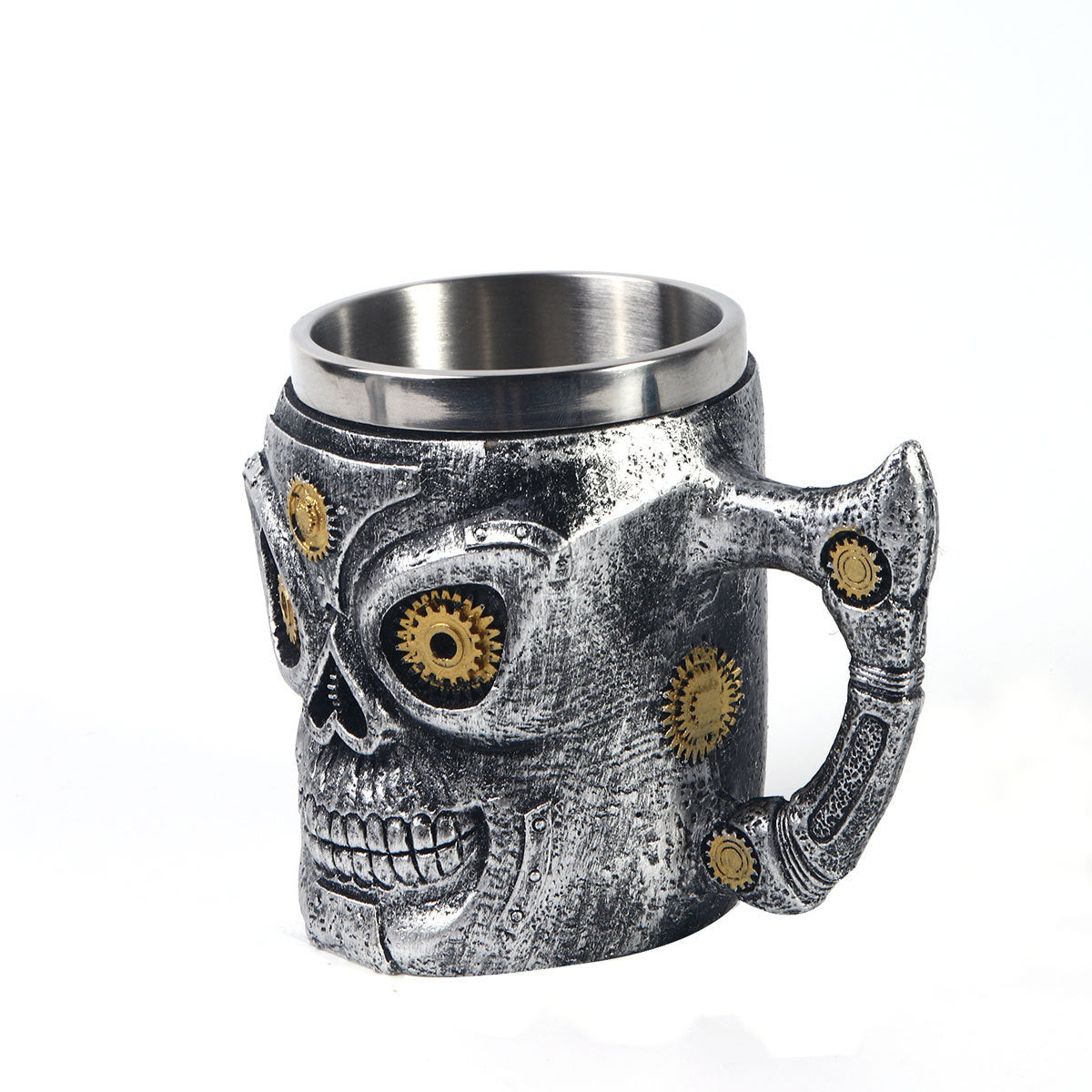 Skull Coffee Cup Steel Mug