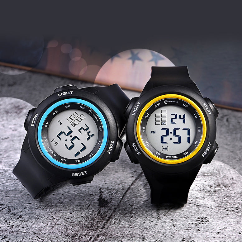 Matching Digital 30 Atm Watch Set for Teens