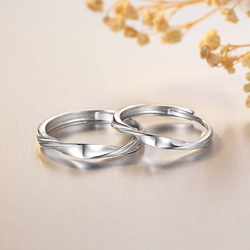 Mobius Marriage Rings for Men and Women