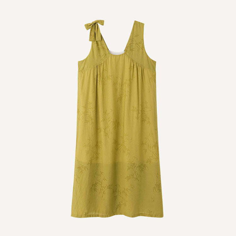 Sleeveless Long Nightwear Organic Cotton Summer