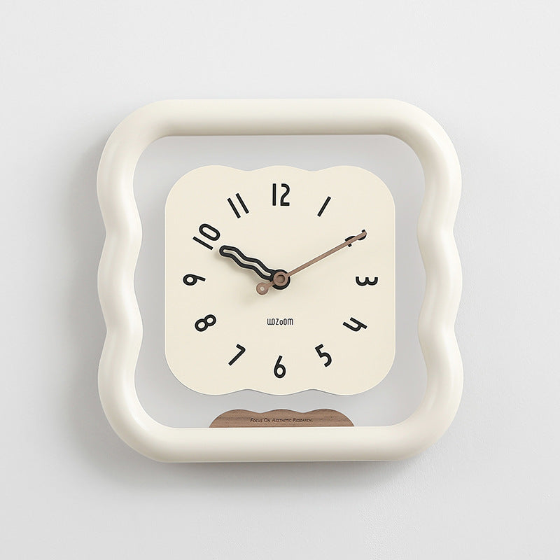 Creative Silent Battery-Operated Wall Décor Clock (12")