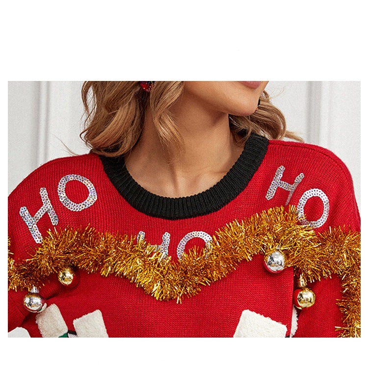 Funny Ugly Christmas Sweater for Women