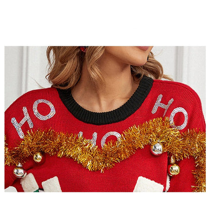 Funny Ugly Christmas Sweater for Women