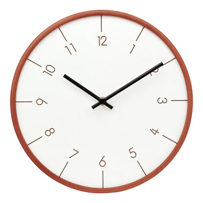 Minimalist Silent Wall Clock – 12" (Non-Ticking)