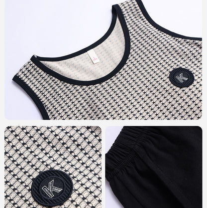 Soft Modal Couple PJs - Sleeveless Summer Set